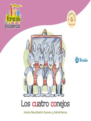 cover image of Los cuatro conejos